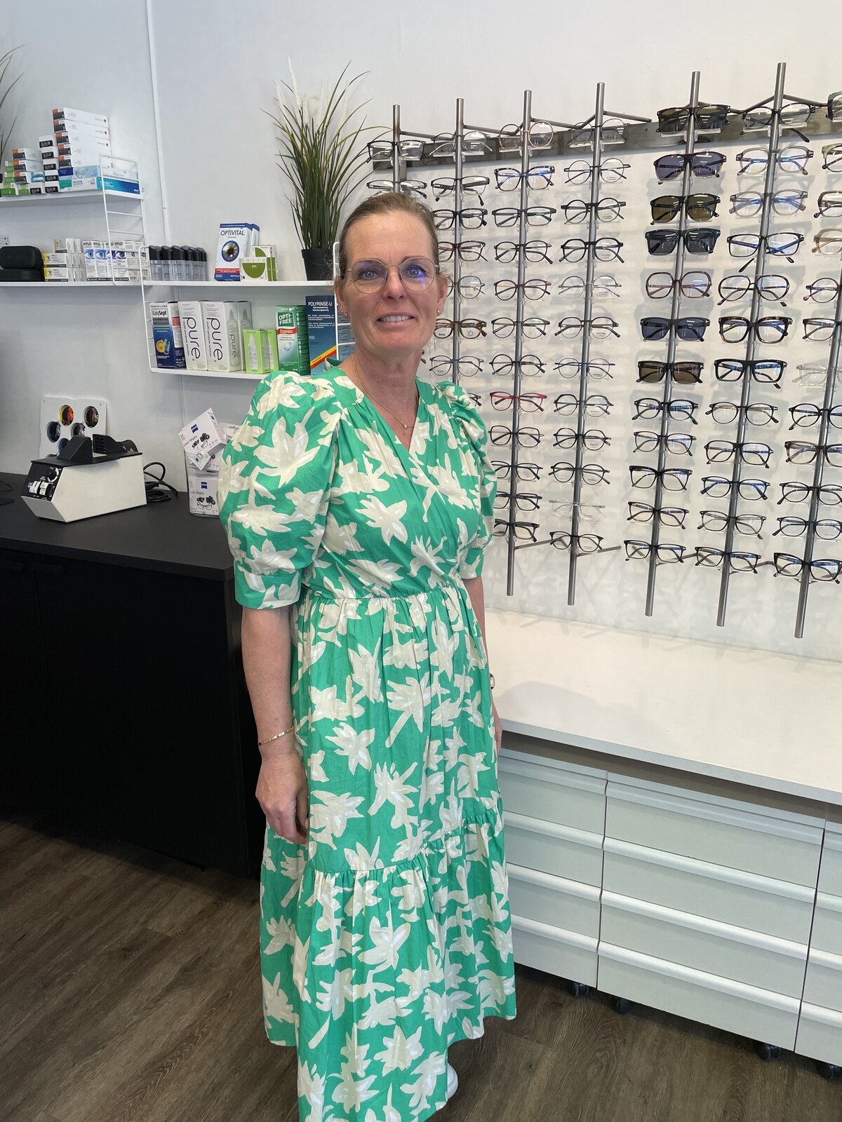 Charlotta, legitimerad optiker på Min Optik i Vellinge
